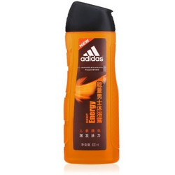 adidas 阿迪达斯 男士活力沐浴露 能量400ml