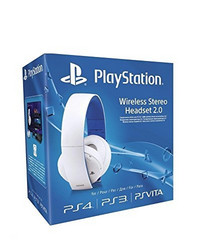 索尼 PlayStation 无线立体声耳机 白色