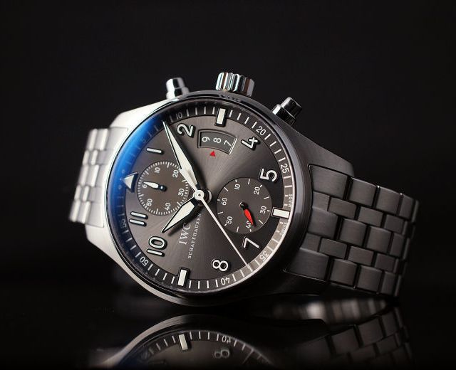 IWC 万国 飞行员系列 喷火战斗机 IW387804 男款机械表