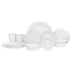 Corelle 康宁餐具20件套 纯白色