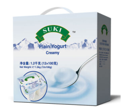 SUKI 多美鲜 原味酸奶 100g*12盒*2件