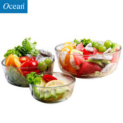 Ocean 玻璃沙拉碗套装