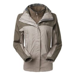 Toread 探路者 TRAVELAX 女式 套绒旅行风雨衣 TAWB92677