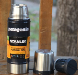 Patagonia 定制款 男士 保温水杯 ST-CUP 黑色 480ml