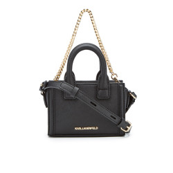 KARL LAGERFELD 卡尔·拉格斐 Klassik Micro Tote 女士单肩包
