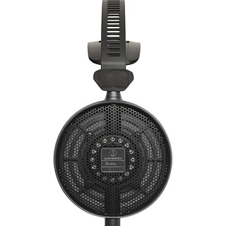 audio-technica 铁三角 ATH-R70X 耳罩式头戴式有线耳机 黑色 3.5mm