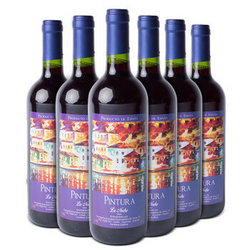 康帕庄园 夜色红葡萄酒 750ml*6瓶