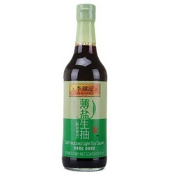 李锦记 薄盐生抽 500ml