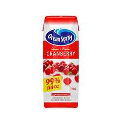 Ocean Spray 优鲜沛 蔓越莓葡萄复合果汁饮料250ml*6