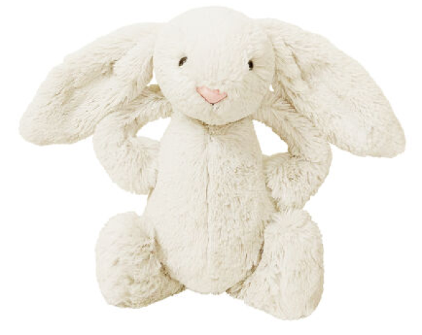 jellycat 邦尼兔 经典害羞系列 毛绒公仔 中号(米色款)*2件