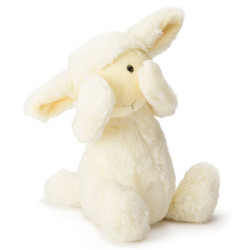 JELLYCAT 小羊 经典害羞系列 毛绒公仔 31CM（米色款）*2件