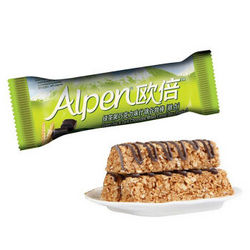 【京东超市】欧倍（Alpen）绿茶黑巧克力味什锦谷物棒单条装 27.5g