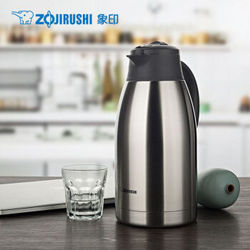 Zojirushi 象印 手提式真空保温瓶SH-FE15/FE19 FE19钢色 1.9L