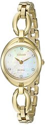 Citizen 西铁城 EX1432-51D 女士光动能腕表