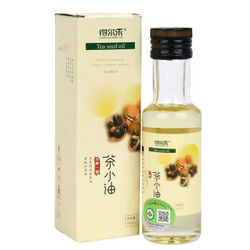 【京东超市】得尔乐有机山茶油 压榨一级油茶籽油茶小油100ml