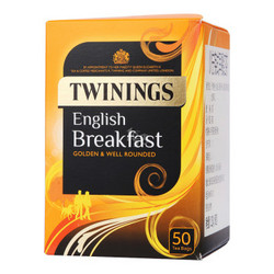 TWININGS 川宁 英式早餐红茶 50包 125g