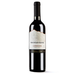 Concha y Toro 干露酒庄 Mountain Range 云巅葡园 卡曼纳干红葡萄酒 750ml*3件