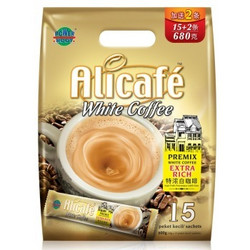 马来西亚进口 啡特力（Alicafe）3合1特浓白咖啡720g