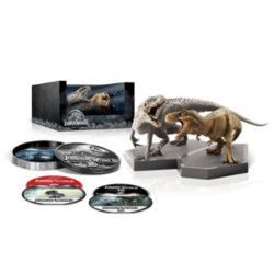 Jurassic World 侏罗纪世界》限量礼盒套装（3D蓝光+蓝光+DVD+数字高清） 