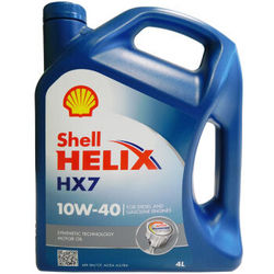 Shell 壳牌 Helix HX7 蓝喜力10W-40  A3/B4 SN级合成机油 4L 
