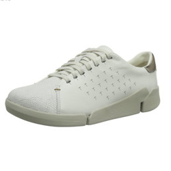 Clarks 女士 Tri Abby Low-Top Sneakers 白色 7UK 7.5UK