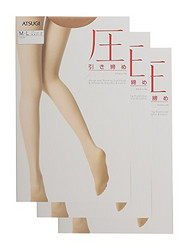 厚木ATSUGI 压系列 连裤丝袜（3双装）　
