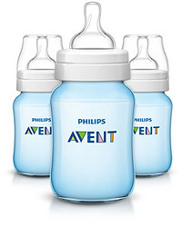 Philips 飞利浦 AVENT 新安怡 蓝色PP奶瓶 3个