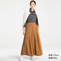 UNIQLO 优衣库  191844 女装 针织宽腿喇叭裤
