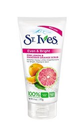 St.Ives 圣艾芙  Even & Bright Pink Lemon & Mandarin Orange 柠檬柑橘 面膜磨砂膏 170g