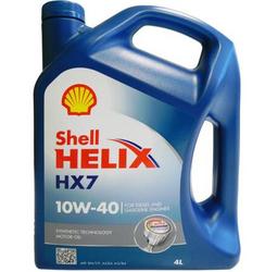 Shell 壳牌 Helix HX7 蓝喜力10W-40 A3/B4 SN级合成机油 4L *4件