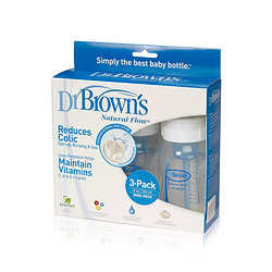 Dr Brown's 布朗博士 新生儿宽口奶瓶 480-P3 240毫升