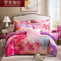 罗莱生活 LUOLAI 全棉双面加厚磨毛四件套 1.5米~1.8米床