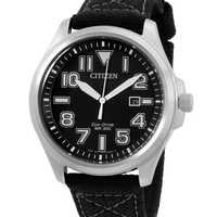 CITIZEN 西铁城 MILITARY系列 AW1410-08E 男款光动能腕表