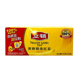 Lipton 立顿 黄牌精选红茶 25包