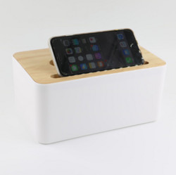 欧式创意简约 木盖纸巾盒
