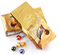 Lindt 瑞士莲 软心混合5味巧克力球 50粒 600g*2袋