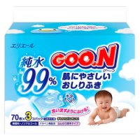 凑单品:GOO.N 大王 婴儿柔湿巾 70片*3包