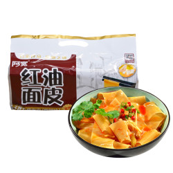 阿宽 红油面皮铺盖面 420g/袋*2件
