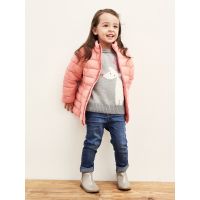 天猫双12预告：Gap 女幼童 纯色立领修身棉服夹克 冬季小童外套女 314407 M2