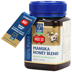 manuka health 蜜纽康 MGO 30+ 麦卢卡混合蜂蜜 500g+凑单品