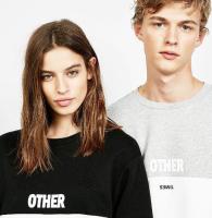 天猫双12预告：Bershka 06757111800 情侣款中性卫衣