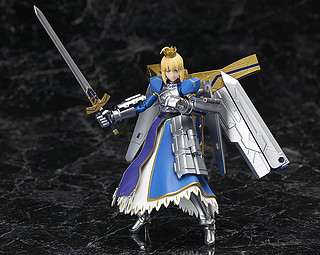 BANDAI 万代 Fate/Grand Order Saber 誓约胜利之剑 ABS&PVC材质 涂装完成版 模型手办（高14cm，可动）