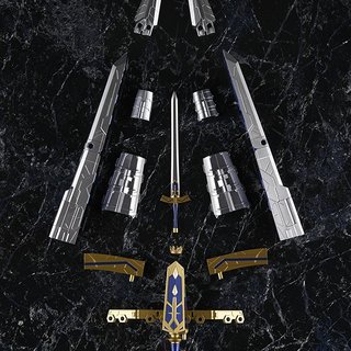 BANDAI 万代 Fate/Grand Order Saber 誓约胜利之剑 ABS&PVC材质 涂装完成版 模型手办（高14cm，可动）