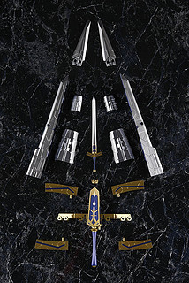 BANDAI 万代 Fate/Grand Order Saber 誓约胜利之剑 ABS&PVC材质 涂装完成版 模型手办（高14cm，可动）