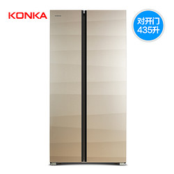 KONKA 康佳 BCD-435BX5S 对开门冰箱