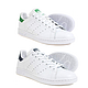 adidas 阿迪达斯 Stan Smith 男款休闲运动鞋 绿尾/蓝尾