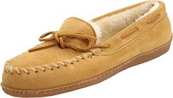 MINNETONKA 迷你唐卡  Hardsole Pile-Lined Slipper 女士休闲鞋