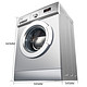 新低价：Galanz 格兰仕 XQG80-Q8312 8公斤 全自动家用 滚筒洗衣机