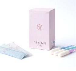FEMME 非秘 导管式卫生棉条 16支混合装（6支一般量＋6支较多量＋4支超多量）