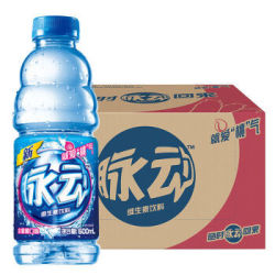 Mizone 脉动 MIZONE/脉动维生素饮料水蜜桃味600ml*15/箱健康饮料